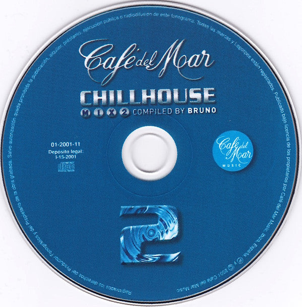 Various : Café Del Mar - Chillhouse Mix 2 (2xCD, Mixed, Dig)
