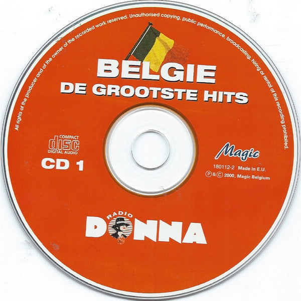Various : België/Nederland De Grootste Hits  (2xCD, Comp)