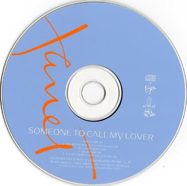 Janet Jackson : Someone To Call My Lover (CD, Maxi)