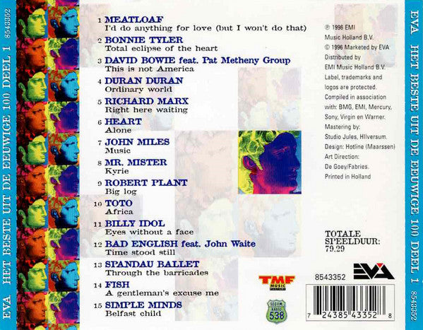 Various : Het Beste Uit De Eeuwige 100 Deel 1 (CD, Comp)
