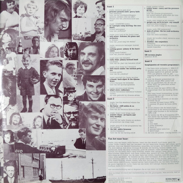 Various : Veronica - De 15 Beste Veronica Tunes / De Noordzee Tune / 100 Veronica Jingles / Hoogtepunten Uit Programma's (2xLP, Comp)