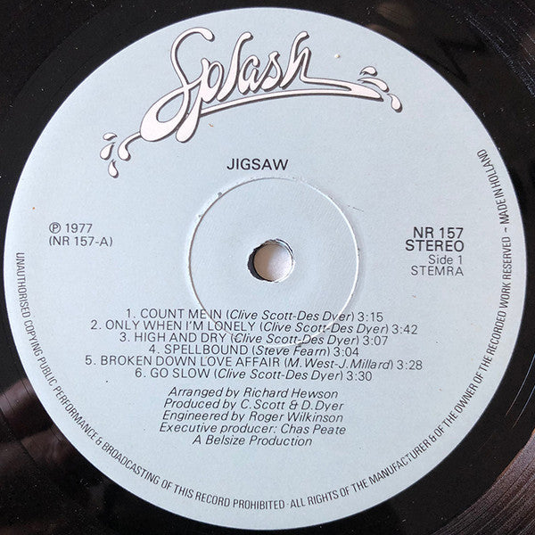 Jigsaw (3) : Pieces Of Magic (LP, Album)
