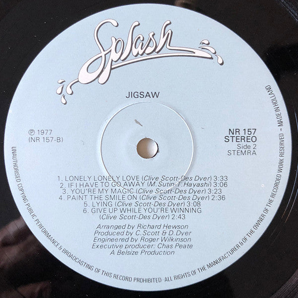 Jigsaw (3) : Pieces Of Magic (LP, Album)