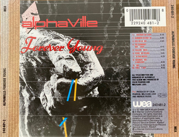 Alphaville : Forever Young (CD, Album, RE)