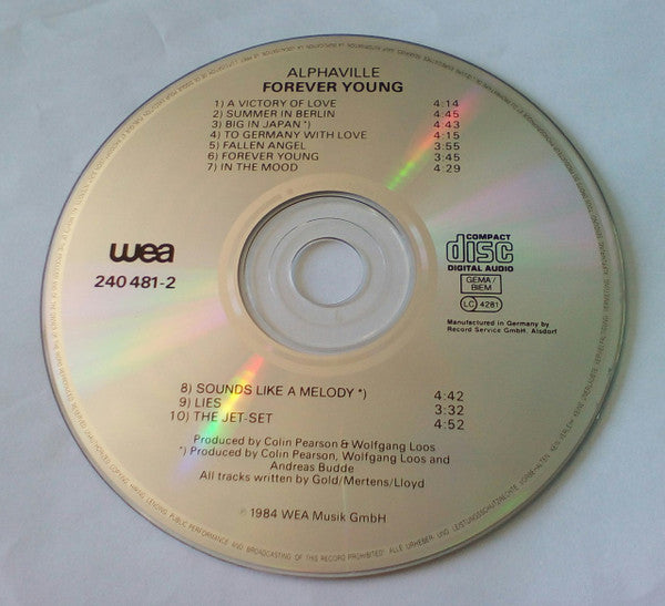 Alphaville : Forever Young (CD, Album, RE)