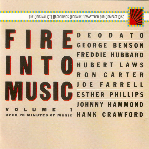 Various : Fire Into Music - Volume 1 (CD, Comp, RM)