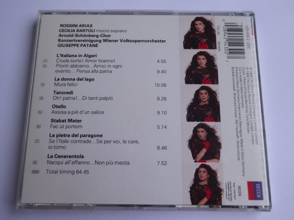 Gioacchino Rossini, Cecilia Bartoli, Giuseppe Patanè, Wiener Volksopernorchester : Rossini Arias (CD, Album)