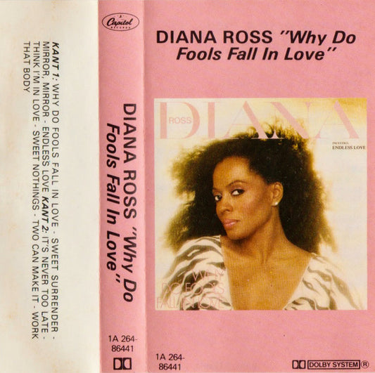Diana Ross : Why Do Fools Fall In Love (Cass, Album, Bla)