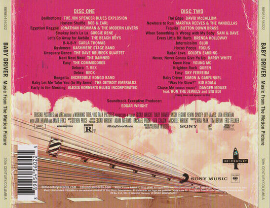 Various : Baby Driver (Music From The Motion Picture) (2xCD, Comp)
