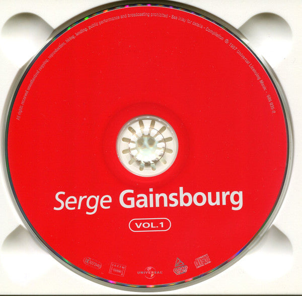 Serge Gainsbourg : Serge Gainsbourg Vol.1 (CD, Comp, RE)