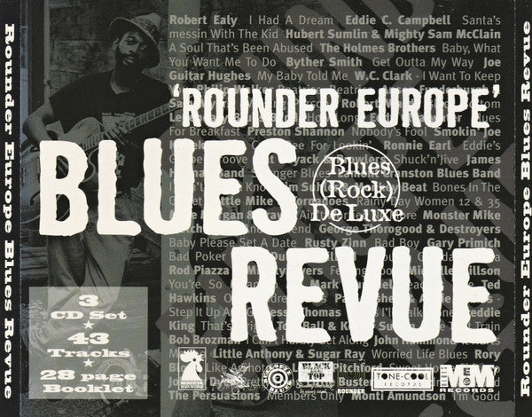 Various : 'Rounder Europe' Blues Revue (3xCD, Comp + Box)