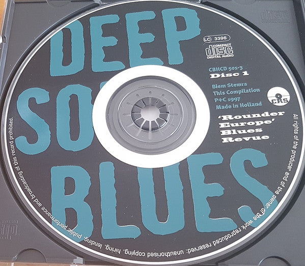 Various : 'Rounder Europe' Blues Revue (3xCD, Comp + Box)