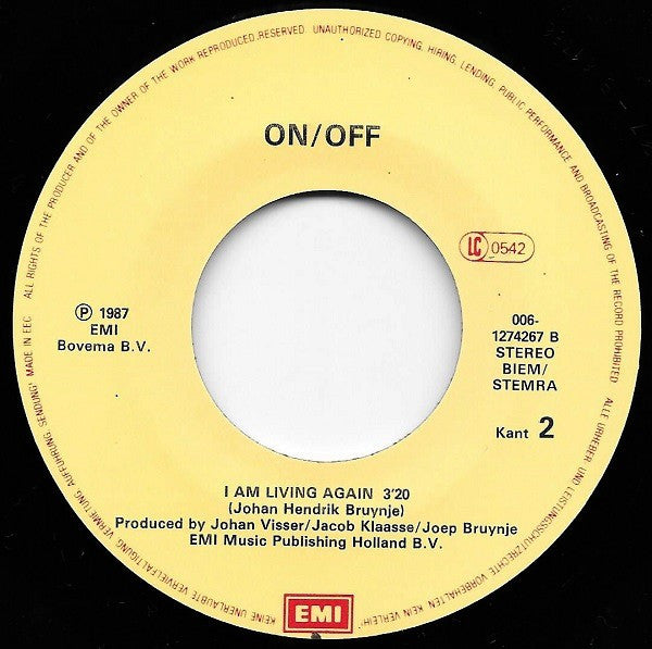 On/Off (5) : Little Things (7", Single)