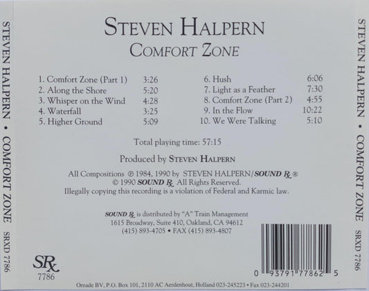 Steven Halpern : Comfort Zone (CD, Album)