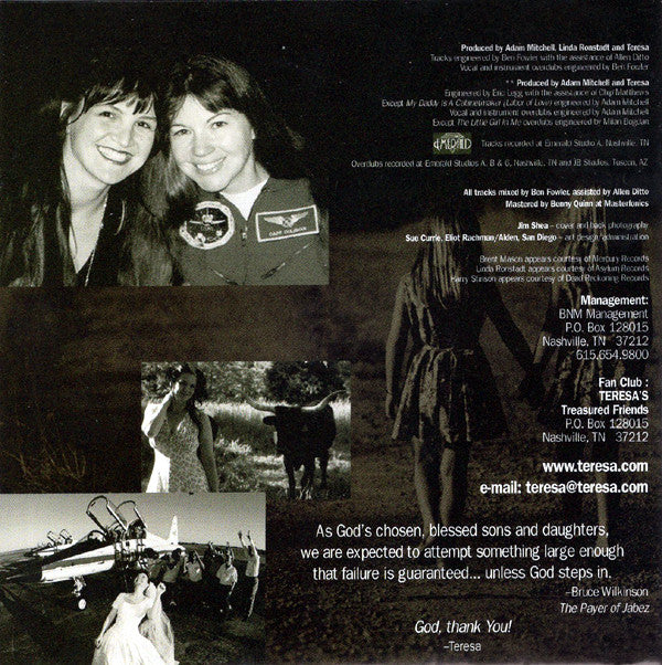 Teresa (12) : Brave New Girls (CD, Album, RE)