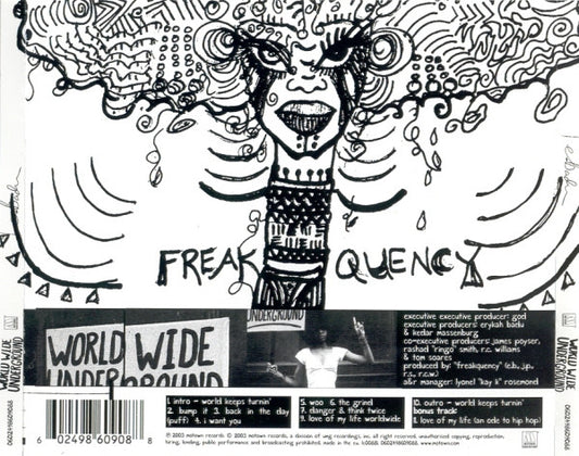Erykah Badu : Worldwide Underground (CD, Album)