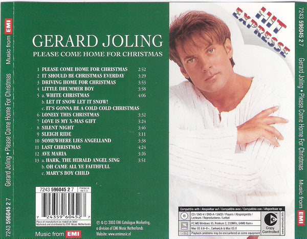 Gerard Joling : Please Come Home For Christmas (CD, Album, Copy Prot., RE)