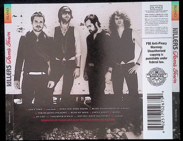 The Killers : Sam's Town (CD, Album)