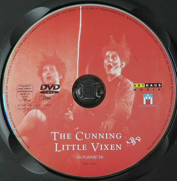 Leoš Janáček - Thomas Allen, Eva Jenis, Orchestre De Paris , Conducted By Sir Charles Mackerras : The Cunning Little Vixen (DVD-V, Copy Prot., PAL)