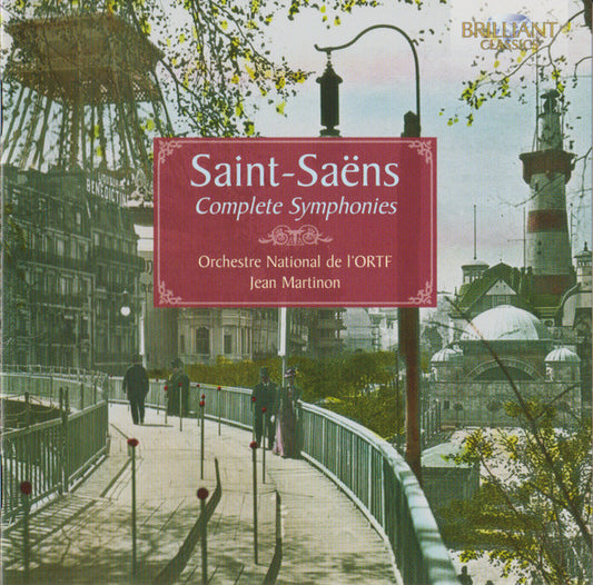 Orchestre National De L'ORTF, Jean Martinon : Saint-Saëns Complete Symphonies (2xCD, RE)