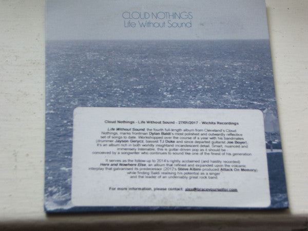 Cloud Nothings : Life Without Sound (CDr, Album, Copy Prot., Num, Promo)