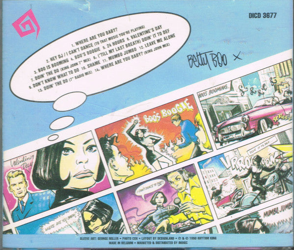 Betty Boo : Boomania (CD, Album)
