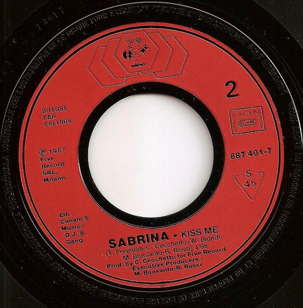 Sabrina : Hot Girl (7", Single)
