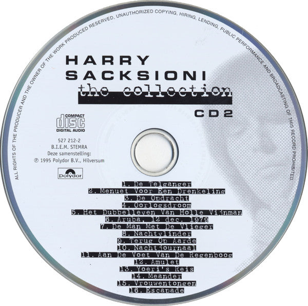 Harry Sacksioni : The Collection (2xCD, Comp)