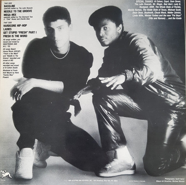 Mantronix : The Album (LP, Album)