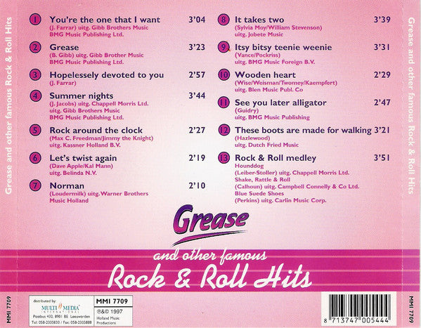 Ben Cramer & Joke de Kruijf : Grease And Other Rock & Roll Hits From The Fifties & Sixties (CD, Album)