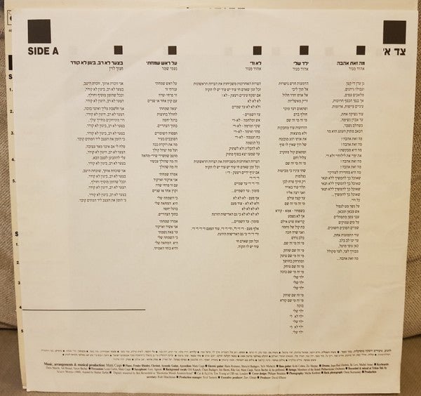 Riki Gal = Riki Gal : What Is Love... = מה זאת אהבה‫... (LP, Album)