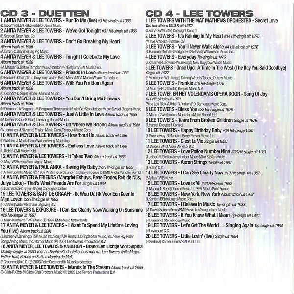 Anita Meyer & Lee Towers : Top 100 (5xCD, Comp)