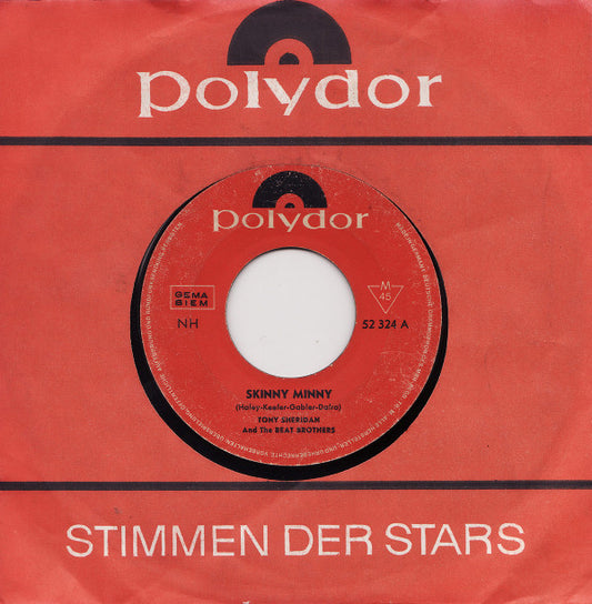 Tony Sheridan And The Beat Brothers : Skinny Minny / Sweet Georgia Brown (7", Single, Mono)