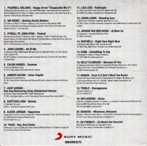 Various : 50 Jaar Top 40 #1-Hits (6xCD, Comp)