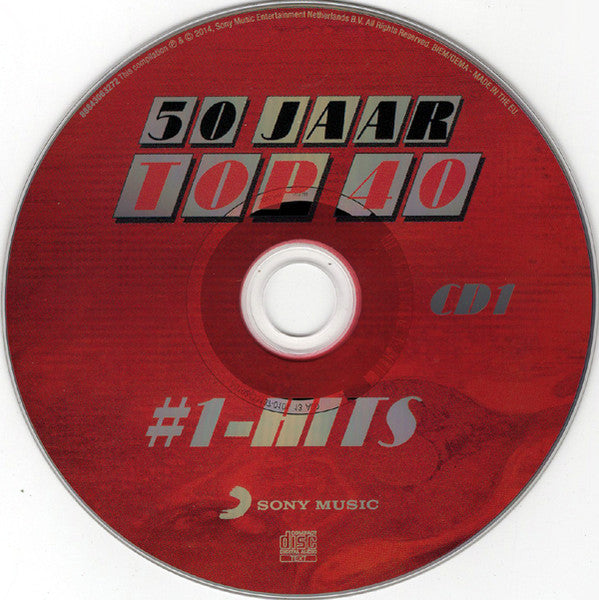 Various : 50 Jaar Top 40 #1-Hits (6xCD, Comp)