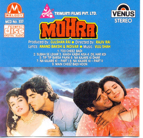 Viju Shah : Mohra (CD)