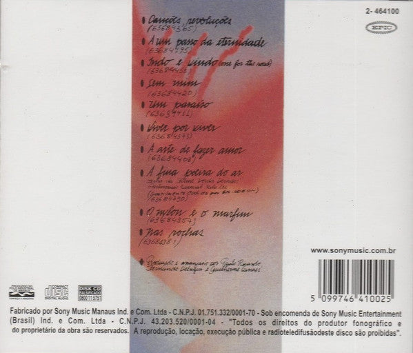 Paulo Ricardo : Paulo Ricardo (CD, Album, RE, RM)