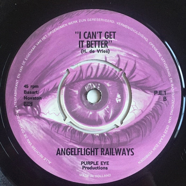 Angelflight Railways : Tell Me About Her / I Can't Get It Better (7", Single)
