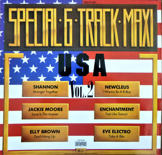 Various : Special 6 Track Maxi - USA Vol.2 (LP, Comp)