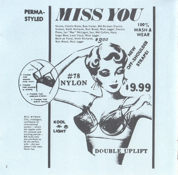 The Rolling Stones : Some Girls (CD, Album, RE)