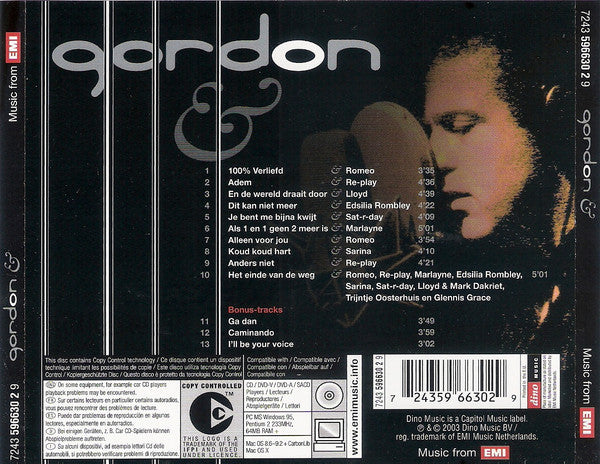Gordon (3) : Gordon & (CD, Album)