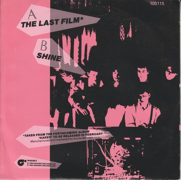 Kissing The Pink : The Last Film (7", Single)