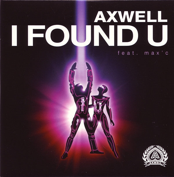 Axwell Feat. Max'C : I Found U (CD, Single)