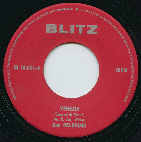 Duo Dolf Pelgrims : Venezia (Carnaval De Venise) (7")
