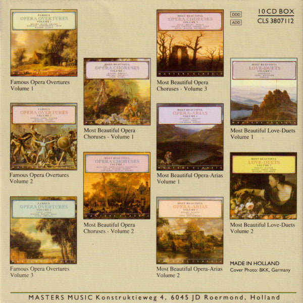 Various : The Greatest Opera Collection (10xCD, Comp + Box)