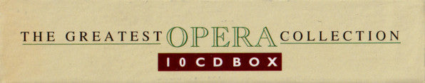 Various : The Greatest Opera Collection (10xCD, Comp + Box)
