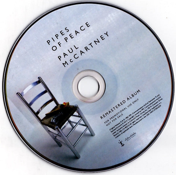 Paul McCartney : Pipes Of Peace – Advance Release (2xCD, Album, Promo, RM + DVD, Promo)