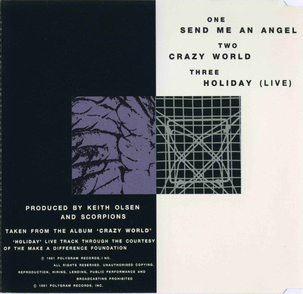 Scorpions : Send Me An Angel (CD, Maxi)
