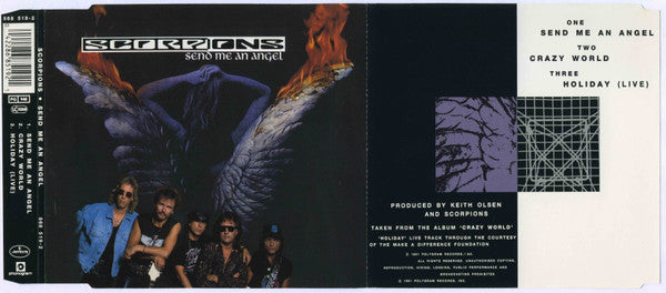 Scorpions : Send Me An Angel (CD, Maxi)