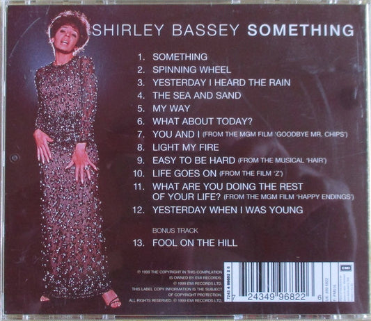 Shirley Bassey : Something (CD, Album, RE, RM)